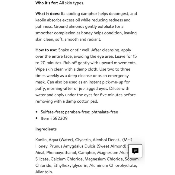 SEALED Eve Lom Rescue Mask Honey Infused Kaolin Clay Purify Brighten Condition - Picture 12 of 12